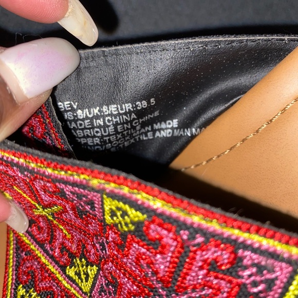 Justfab wedge slides - Picture 4 of 7